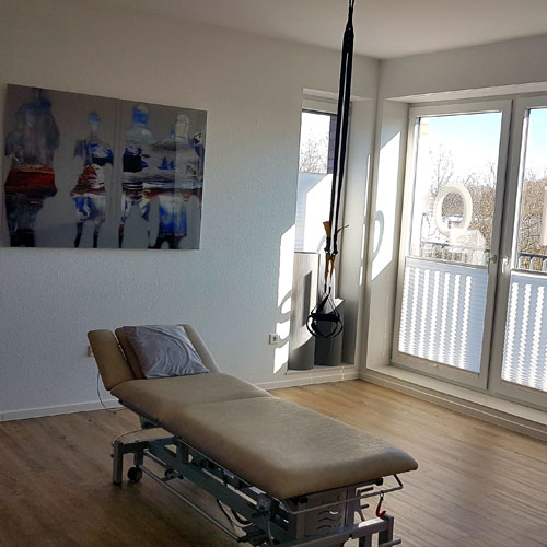 Behandlungsraum Physiotherapie Osteopathie Münster